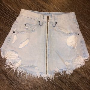 CARMAR DENIM ZUNI SKIRT
